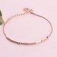 Glorria 925k Sterling Silver Personalized Morse Code Bracelet Glorria 925k Sterling Silver Personalized Morse Code Bracelet