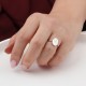 Glorria 925k Sterling Silver Personalized Gestures of Love Ring Glorria 925k Sterling Silver Personalized Gestures of Love Ring