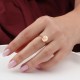 Glorria 925k Sterling Silver Personalized Gestures of Love Ring Glorria 925k Sterling Silver Personalized Gestures of Love Ring