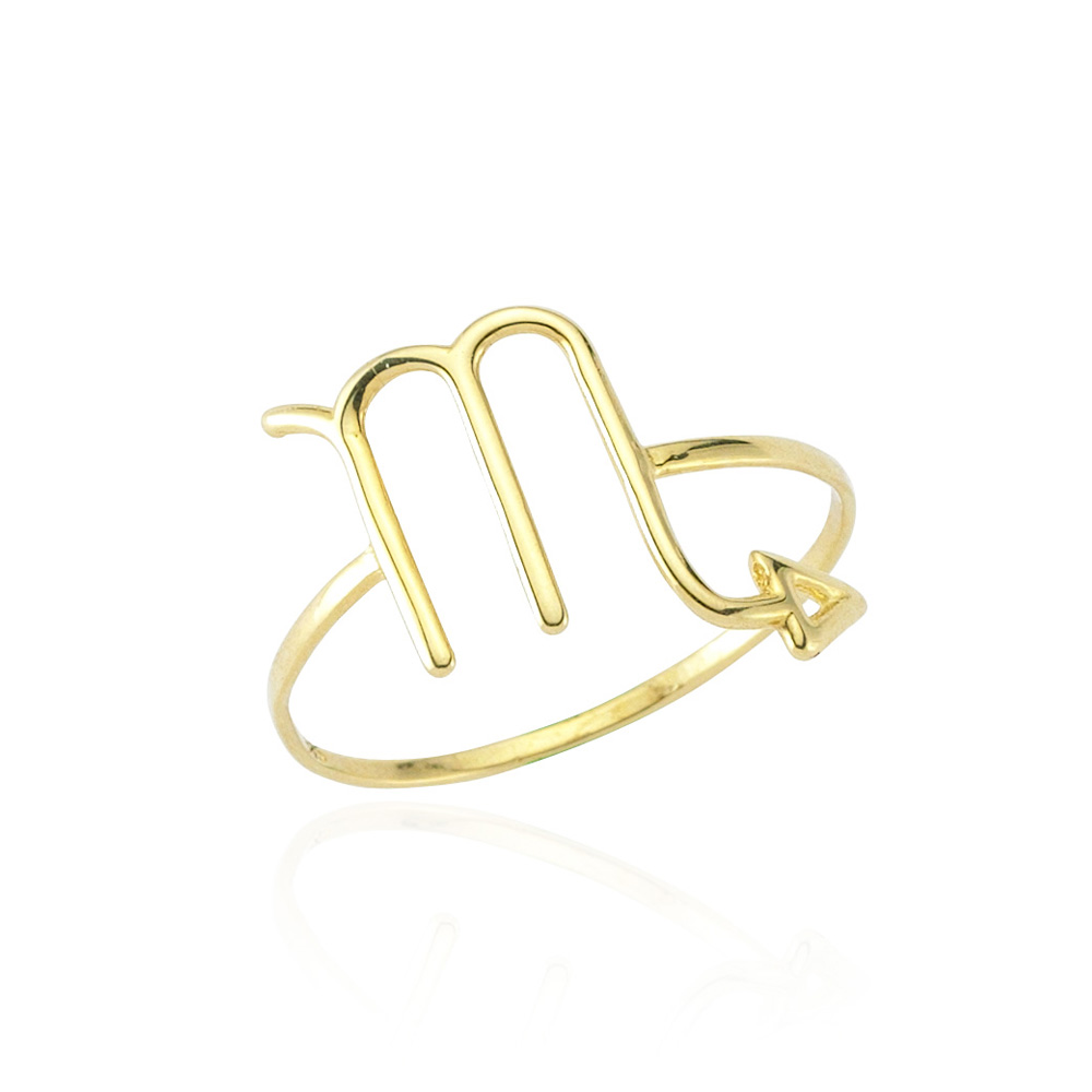 Glorria 14k Solid Gold Scorpion Ring