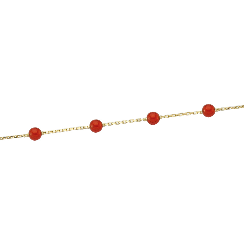 Glorria 14k Solid Gold Rows Pave Bracelet