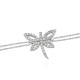 Glorria 925k Sterling Silver Dragonfly Bracelet