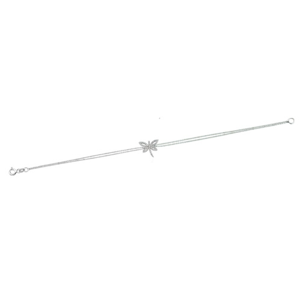 Glorria 925k Sterling Silver Dragonfly Bracelet Glorria 925k Sterling Silver Dragonfly Bracelet