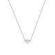 Glorria 925k Sterling Silver Leaf Necklace