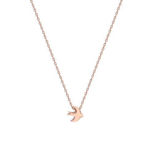 Glorria 925k Sterling Silver Phoenix Bird Necklace Glorria 925k Sterling Silver Phoenix Bird Necklace