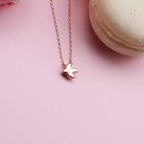Glorria 925k Sterling Silver Phoenix Bird Necklace Glorria 925k Sterling Silver Phoenix Bird Necklace