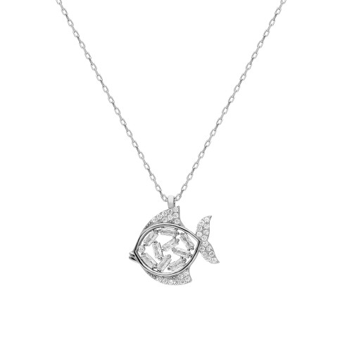 Glorria 925k Sterling Silver Fish Necklace Glorria 925k Sterling Silver Fish Necklace