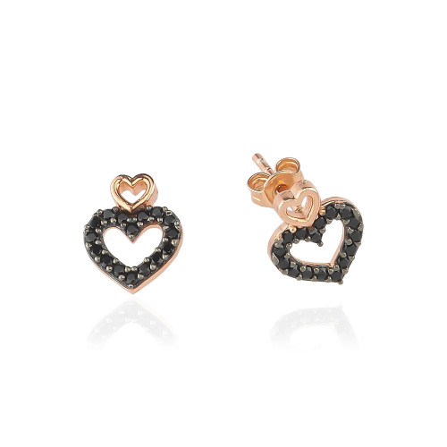 Glorria 925k Sterling Silver Heart Earring Glorria 925k Sterling Silver Heart Earring
