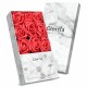 Glorria 925k Sterling Silver Snowflake Necklace, Bracelet, Earrings, Flower Gift Set