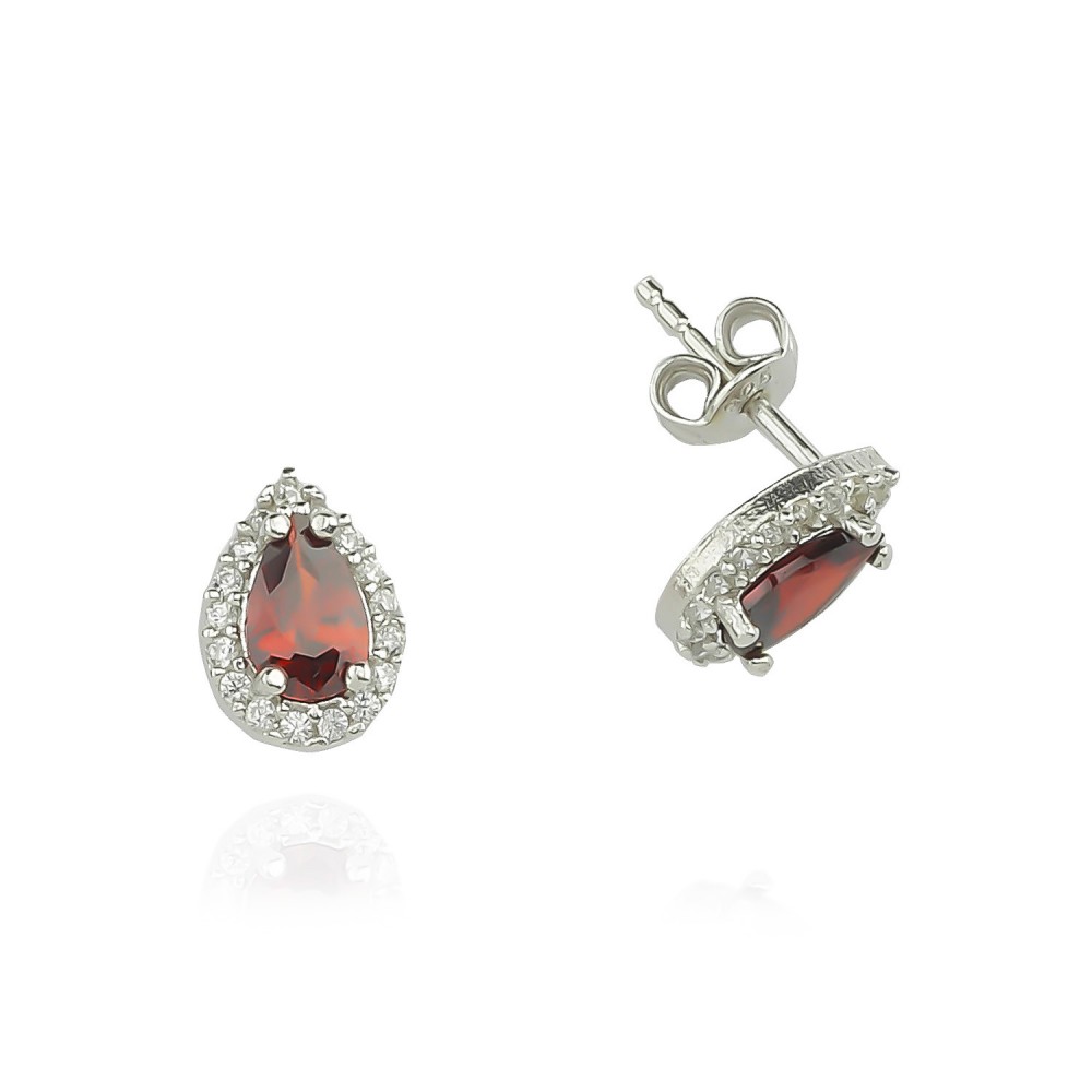 Glorria 925k Sterling Silver Drop Anthurage Earring