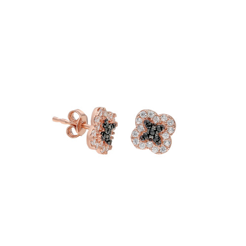 Glorria 925k Sterling Silver Clover Earring Glorria 925k Sterling Silver Clover Earring