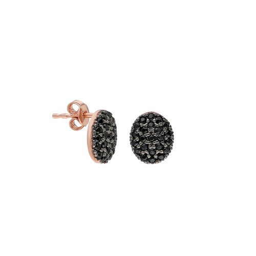 Glorria 925k Sterling Silver Oval Earring Glorria 925k Sterling Silver Oval Earring