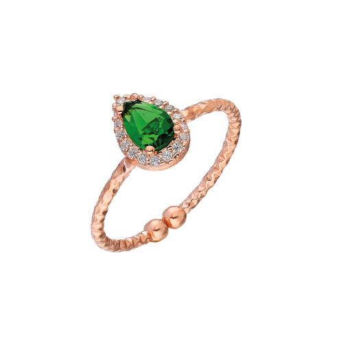 Glorria 925k Sterling Silver Drop Anthurage Ring Glorria 925k Sterling Silver Drop Anthurage Ring