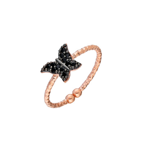 Glorria 925k Sterling Silver Butterfly Ring Glorria 925k Sterling Silver Butterfly Ring