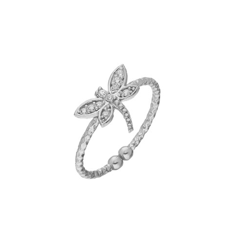Glorria 925k Sterling Silver Dragonfly Ring Glorria 925k Sterling Silver Dragonfly Ring
