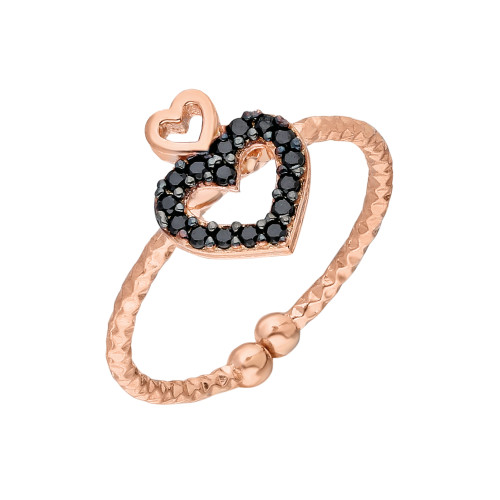 Glorria 925k Sterling Silver Heart Ring Glorria 925k Sterling Silver Heart Ring