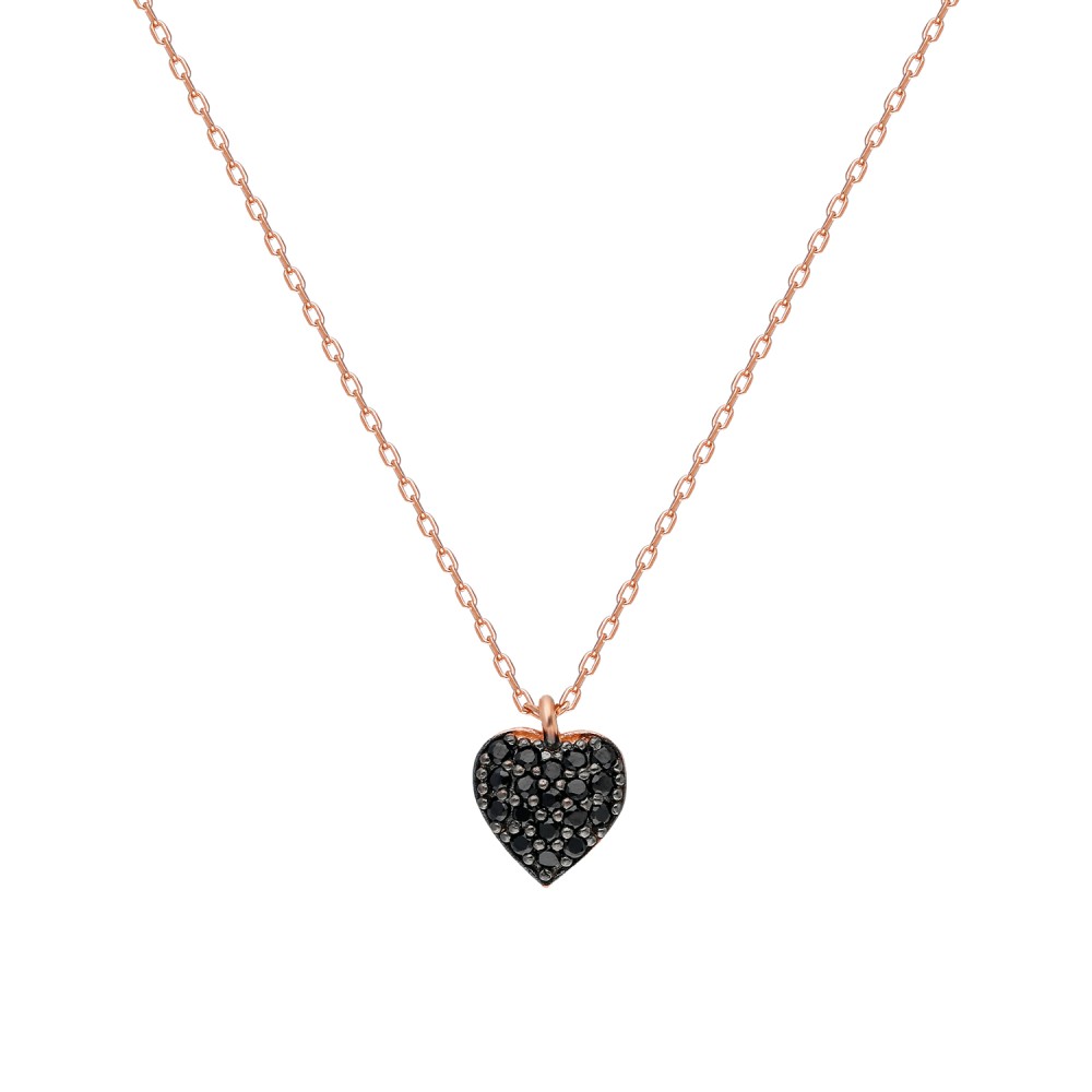 Glorria 925k Sterling Silver Heart Necklace Glorria 925k Sterling Silver Heart Necklace