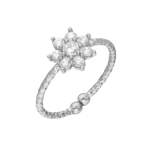Glorria 925k Sterling Silver Star Ring Glorria 925k Sterling Silver Star Ring