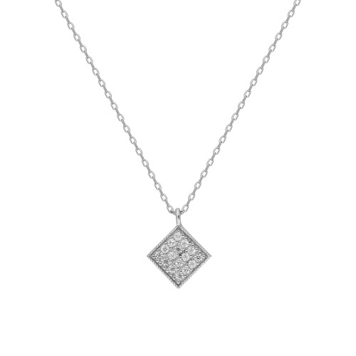 Glorria 925k Sterling Silver Geometric Necklace Glorria 925k Sterling Silver Geometric Necklace