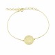 Glorria 925k Sterling Silver Virgo Zodiac Bracelet