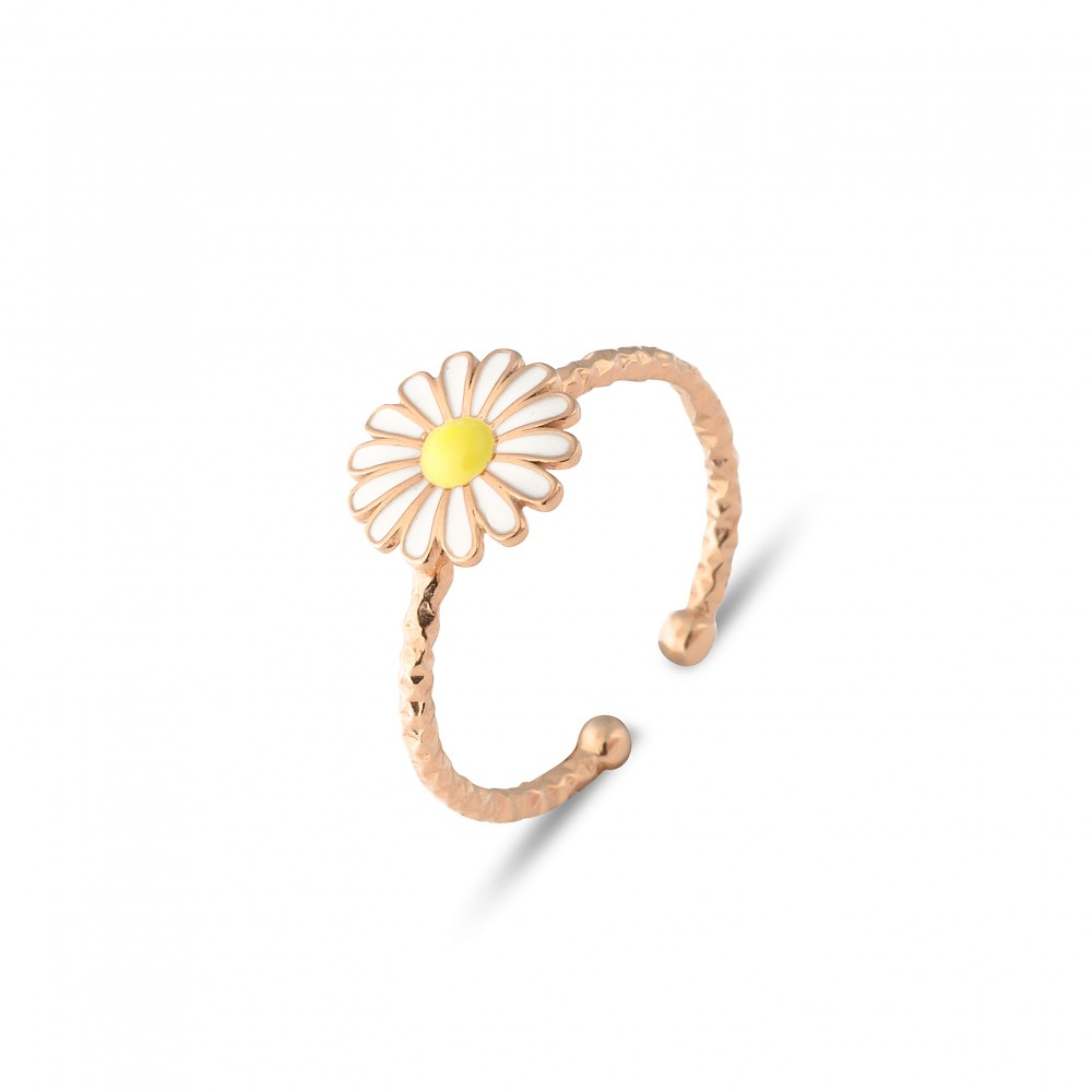 Glorria 925k Sterling Silver Daisy Ring