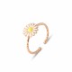 Glorria 925k Sterling Silver Daisy Ring