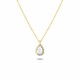 Glorria 925k Sterling Silver Anturage Drop Necklace