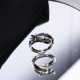 Glorria 925k Sterling Silver Men Dragon Ring