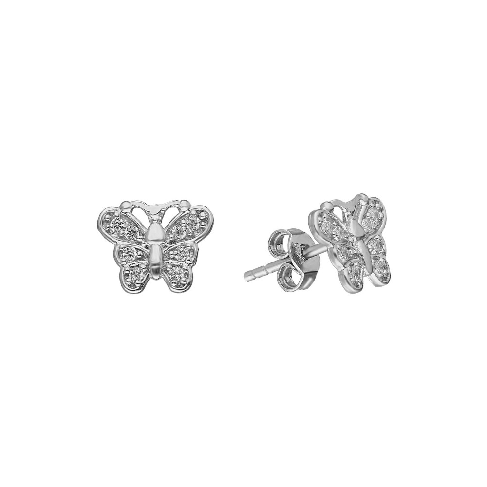 Glorria 925k Sterling Silver Butterfly Earring Glorria 925k Sterling Silver Butterfly Earring