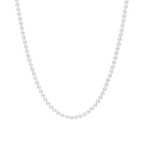 Glorria 925k Sterling Silver Ball Chain