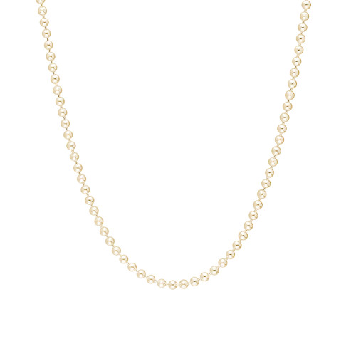 Glorria 925k Sterling Silver Yellow Ball Chain