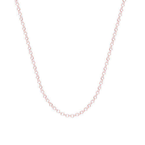 Glorria 925k Sterling Silver Rose Doç Chain