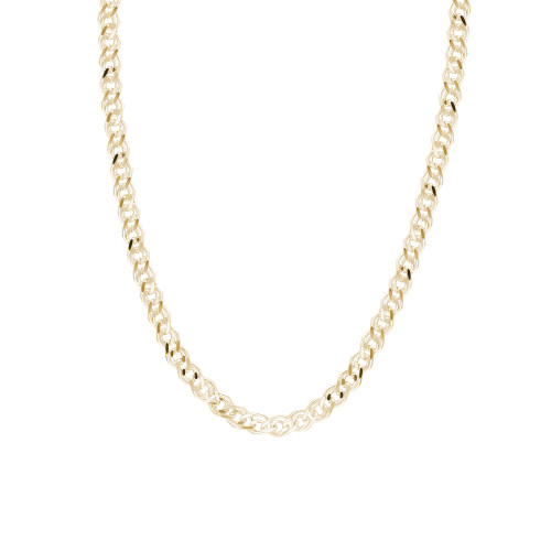 Glorria 925k Sterling Silver Yellow Bar Chain