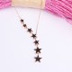 Glorria 925k Sterling Silver Star Necklace