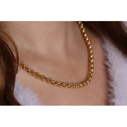 Glorria 925k Sterling Silver Doc Chain Necklace Glorria 925k Sterling Silver Doc Chain Necklace