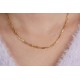 Glorria 925k Sterling Silver Link Chain Necklace