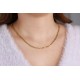 Glorria 925k Sterling Silver Figaro Chain Necklace Glorria 925k Sterling Silver Figaro Chain Necklace