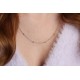 Glorria 925k Sterling Silver Ball Chain Necklace Glorria 925k Sterling Silver Ball Chain Necklace