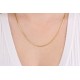 Glorria 925k Sterling Silver Cube Chain Necklace Glorria 925k Sterling Silver Cube Chain Necklace