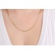 Glorria 925k Sterling Silver Cube Chain Necklace Glorria 925k Sterling Silver Cube Chain Necklace