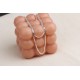 Glorria 925k Sterling Silver Cube Chain Necklace Glorria 925k Sterling Silver Cube Chain Necklace