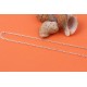 Glorria 925k Sterling Silver Chain Necklace Glorria 925k Sterling Silver Chain Necklace
