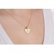 Glorria 925k Sterling Silver Heart Necklace Glorria 925k Sterling Silver Heart Necklace
