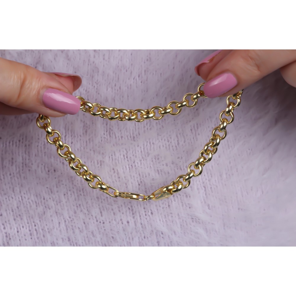 Glorria 925k Sterling Silver Doc Chain Bracelet Glorria 925k Sterling Silver Doc Chain Bracelet