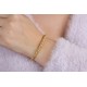 Glorria 925k Sterling Silver Rope Twist Chain Bracelet Glorria 925k Sterling Silver Rope Twist Chain Bracelet