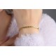 Glorria 925k Sterling Silver Barley Scale Chain Bracelet Glorria 925k Sterling Silver Barley Scale Chain Bracelet