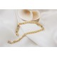 Glorria 925k Sterling Silver Barley Scale Chain Bracelet Glorria 925k Sterling Silver Barley Scale Chain Bracelet