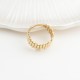 Glorria 14k Solid Gold Asymmetrical Ring