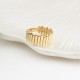 Glorria 14k Solid Gold Asymmetrical Ring