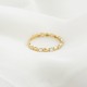Glorria 14k Solid Gold Stone-Set Ring